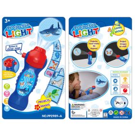 24 Patterns Flashlight Projector Lamp Educational Toy; Kids Children Christmas Gift (Style: Style3)