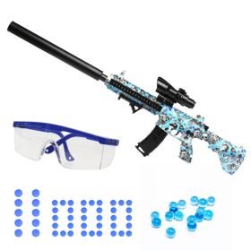 Splatter Ball Gun Gel Ball Blaster Electric Toy Guns; Kid Electric Toy Guns with 11000 Non-Toxic; Eco-Friendly; Biodegradable Gellets; Kid Outdoor Yar (Color: as Pic)