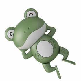 Floating Little Frog Bath Toy For Baby Bathroom (Color: green)